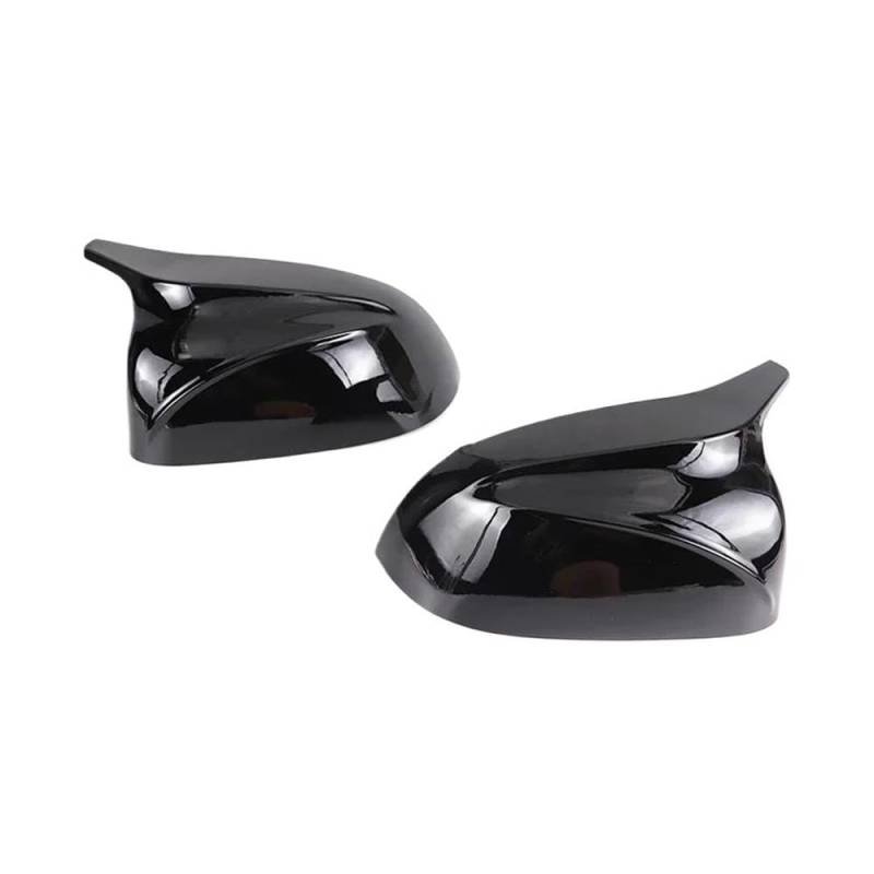 Auto Rückspiegel Kappe Für X3 G01 X4 G02 X5 G05 2018 2019 2020 2021 2022 2023 Carbon Fiber Auto Rückansicht Tür Flügel Seite Spiegel Abdeckung Caps Shell Fall(Zwart) von AKOUFALL