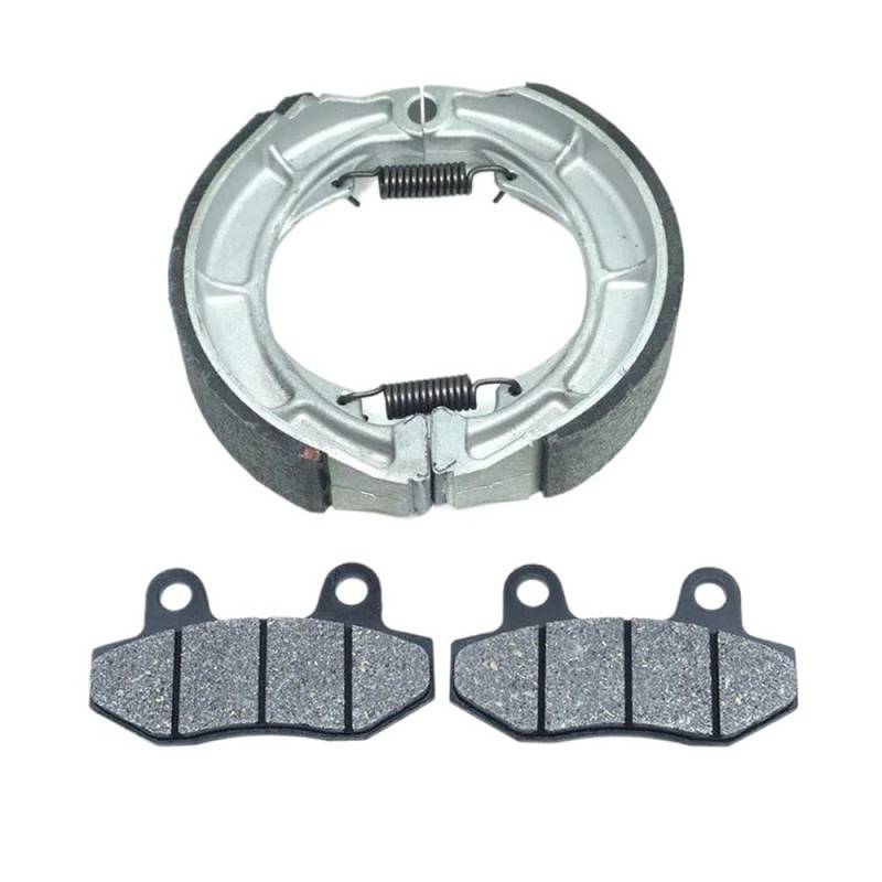 Motorrad-Bremsbeläge Für GV250 GV 250 Für Aquila 2001-2009 Vorne Bremsbelag Hinten Bremsbacken Kit Set Bremsklotz(Front Rear Set) von AKOUFALL