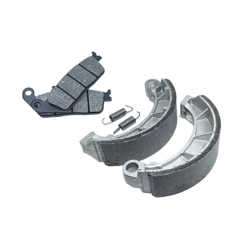 Motorrad-Bremsbeläge Für Shadow VLX 600 VT600C 1994-2003 VT600 VT 600 C Motorrad Vorne Bremsbelag Hinten Bremsbacken Kit Set 1995-1998 Bremsklotz(Front Rear Set) von AKOUFALL
