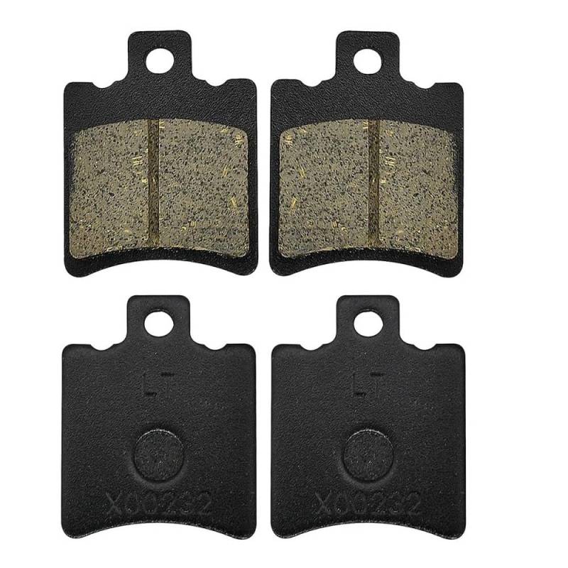 Motorrad-Bremsbeläge Scheibenbremsbeläge Elektroroller Für NGT NIU N1 N1s NQI M1 M2 Vorder- Und Hinterradbremsbeläge Material Bremsklotz(2 pair Rear) von AKOUFALL