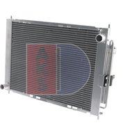 AKS DASIS Kühlerpaket Länge: 510mm 180091N Kühlmodul RENAULT,TWINGO II (CN0_),Wind Cabrio von AKS DASIS