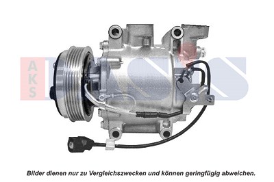 Aks Dasis Kompressor, Klimaanlage [Hersteller-Nr. 850334N] für Honda von AKS DASIS