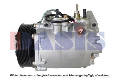 Aks Dasis Kompressor, Klimaanlage [Hersteller-Nr. 851624N] für Honda von AKS DASIS