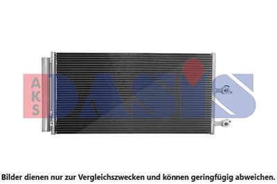 Aks Dasis Kondensator, Klimaanlage [Hersteller-Nr. 222015N] für Volvo von AKS DASIS