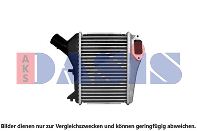 Aks Dasis Ladeluftkühler [Hersteller-Nr. 107003N] für Honda von AKS DASIS