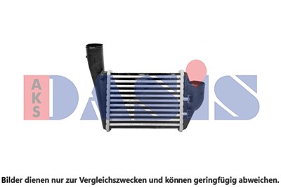 Aks Dasis Ladeluftkühler [Hersteller-Nr. 157061N] für Audi von AKS DASIS