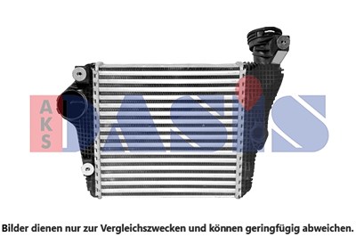 Aks Dasis Ladeluftkühler [Hersteller-Nr. 177024N] für Porsche von AKS DASIS