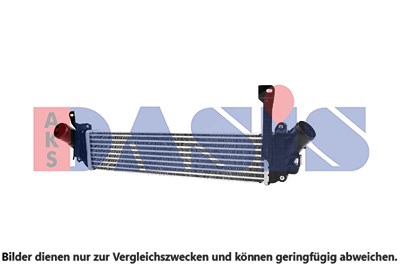 Aks Dasis Ladeluftkühler [Hersteller-Nr. 187047N] für Renault von AKS DASIS