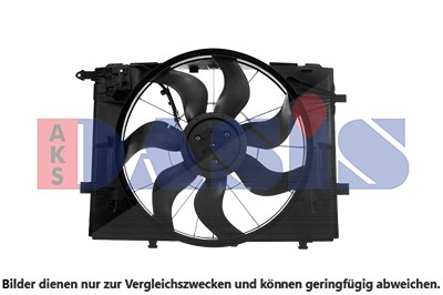 Aks Dasis Lüfter, Motorkühlung [Hersteller-Nr. 128212N] für Mercedes-Benz von AKS DASIS
