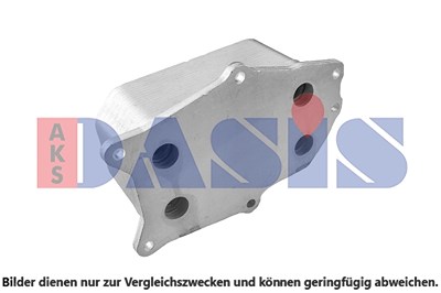 Aks Dasis Ölkühler, Motoröl [Hersteller-Nr. 156019N] für Cadillac, Opel, Saab von AKS DASIS