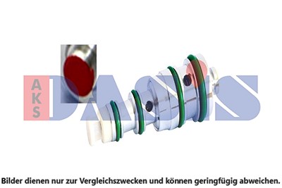 Aks Dasis Regelventil, Kompressor [Hersteller-Nr. 859024N] für Alfa Romeo, Audi, BMW, Chevrolet, Chrysler, Citroën, Daewoo, Fiat, Ford, Ford Usa, Infi von AKS DASIS