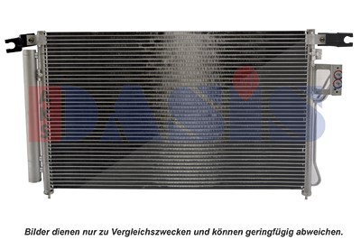 Aks Dasis Kondensator, Klimaanlage [Hersteller-Nr. 562015N] für Hyundai von AKS DASIS
