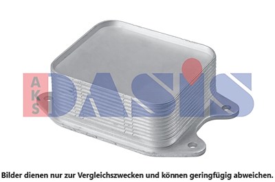 Aks Dasis Ölkühler, Motoröl [Hersteller-Nr. 046040N] für Audi, Seat, Skoda, VW von AKS DASIS