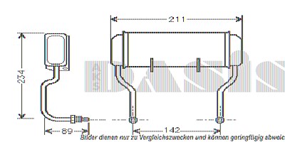 Aks Dasis Ölkühler, Motoröl [Hersteller-Nr. 066000N] für Citroën von AKS DASIS