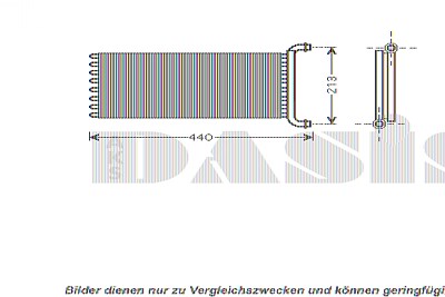 Aks Dasis Ölkühler, Motoröl [Hersteller-Nr. 126006N] für Mercedes-Benz von AKS DASIS