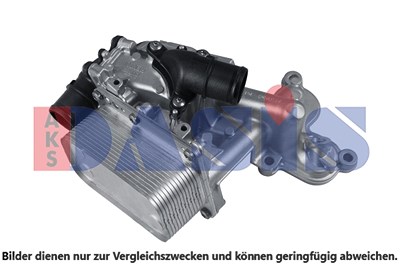 Aks Dasis Ölkühler, Motoröl [Hersteller-Nr. 186009N] für Nissan, Opel, Renault von AKS DASIS