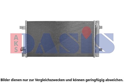 Aks Dasis Kondensator, Klimaanlage [Hersteller-Nr. 042051N] für Audi, Seat, VW von AKS DASIS