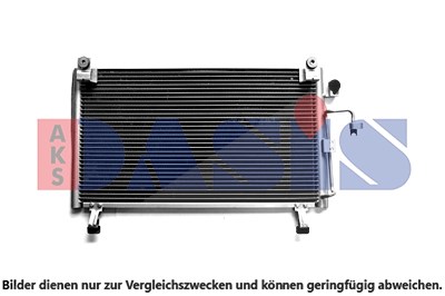 Aks Dasis Kondensator, Klimaanlage [Hersteller-Nr. 232004N] für Isuzu von AKS DASIS