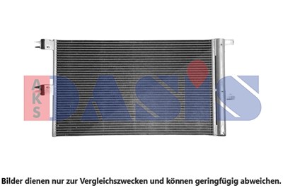 Aks Dasis Kondensator, Klimaanlage [Hersteller-Nr. 522001N] für Tesla von AKS DASIS