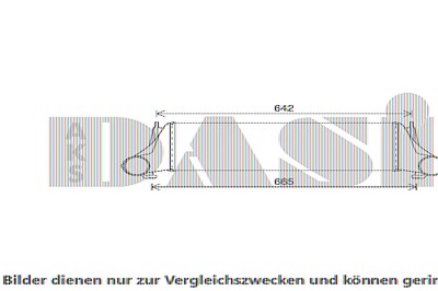 Aks Dasis Ladeluftkühler [Hersteller-Nr. 057035N] für BMW von AKS DASIS