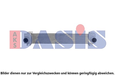 Aks Dasis Ladeluftkühler [Hersteller-Nr. 067023N] für Citroën, Ds, Peugeot von AKS DASIS