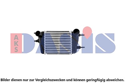 Aks Dasis Ladeluftkühler [Hersteller-Nr. 077024N] für Nissan von AKS DASIS