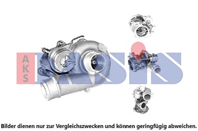 Aks Dasis Lader, Aufladung [Hersteller-Nr. 045120N] für Audi, Seat von AKS DASIS