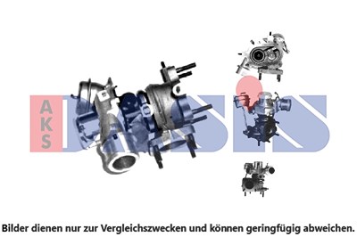 Aks Dasis Lader, Aufladung [Hersteller-Nr. 085010N] für Abarth, Alfa Romeo, Fiat, Lancia von AKS DASIS