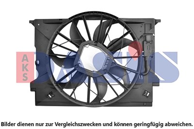 Aks Dasis Lüfter, Motorkühlung [Hersteller-Nr. 128199N] für Mercedes-Benz von AKS DASIS