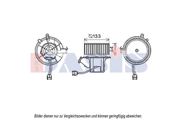Innenraumgebläse AKS Dasis 128179N von AKS Dasis