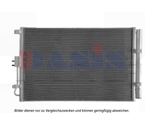 Kondensator, Klimaanlage AKS Dasis 512087N von AKS Dasis