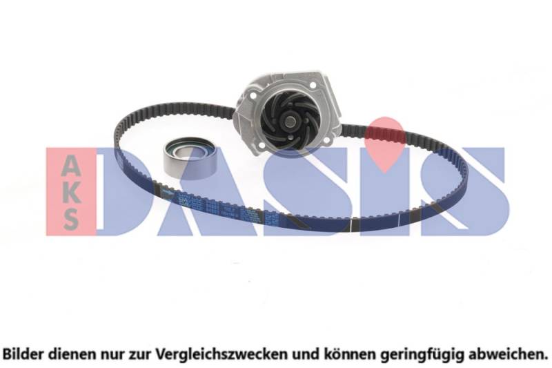 Wasserpumpe + Zahnriemensatz AKS Dasis 570329N von AKS Dasis