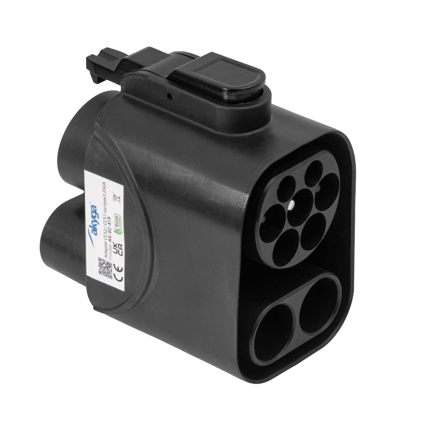 AKYGA CCS 2 zu CCS 1 Schnellladeadapter zum Laden von Elektrofahrzeuge AK-SC-E19 1000V kompatibel mit DC 250A / 230V AC 32A AKYGA CCS 2 zu CCS 1 Schnellladeadapter zum Laden von Elektrofahrzeuge AK-SC-E19 1000V kompatibel mit DC 250A / 230V AC 32A von AKYGA