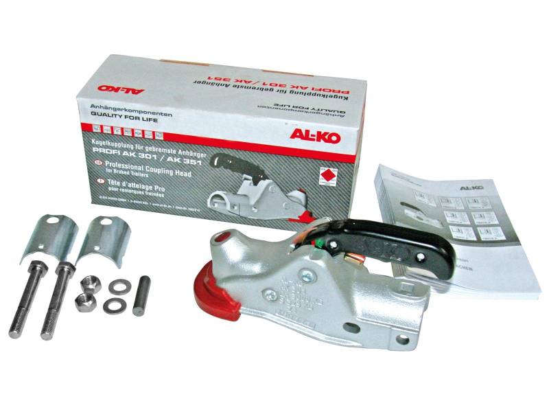 AL-KO- Bausatz AK 301 mit Soft-Dock • 50mm rund mit Adapter auf 45mm von AL-KO