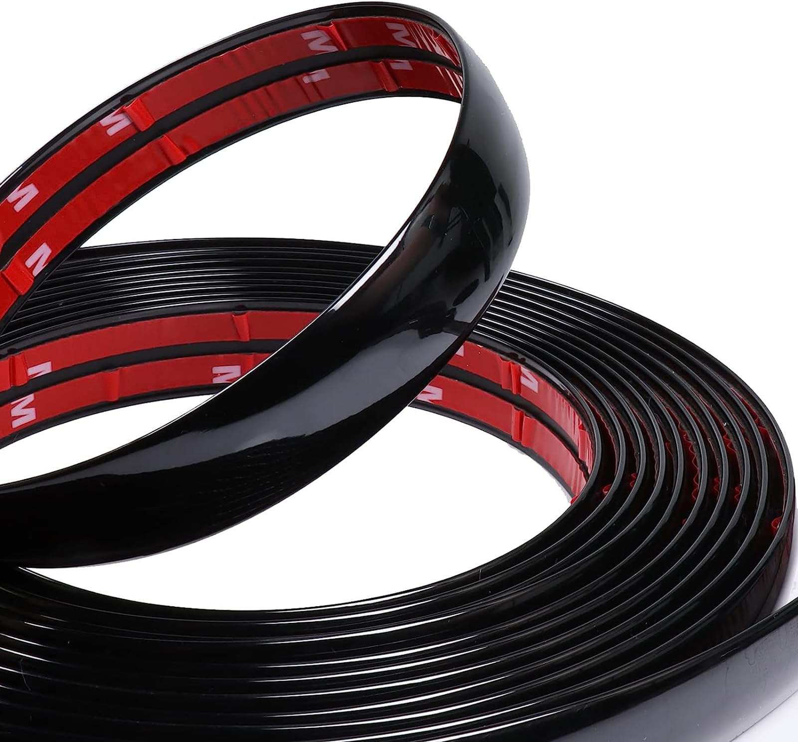 Chromleiste Chromleiste, 15 Meter Auto Schwarz Chrom Kantenschutzleiste Zierleiste Selbstklebend Wetterschutzleiste Zierleiste for Autotürfenster Kantenschutz(8mm*15m) von ALANIZ