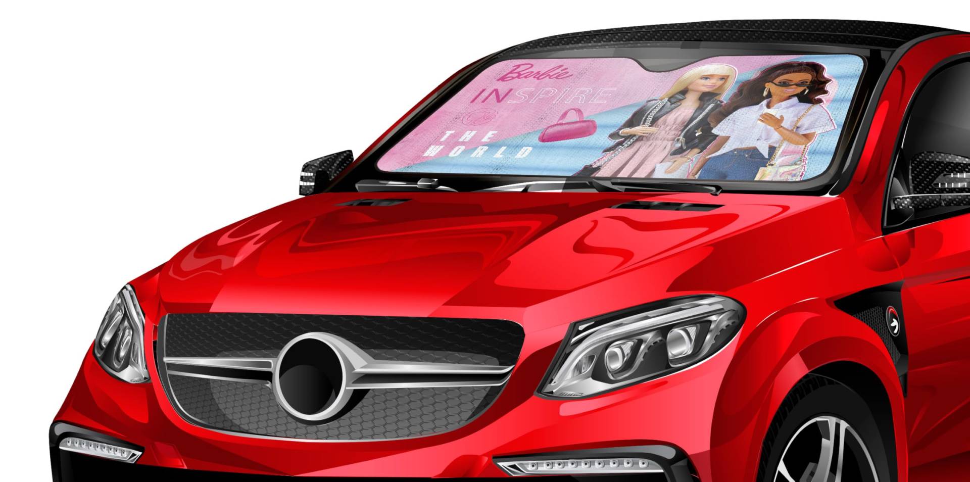 Sonnenschutz für Autos, Maße: 130 x 70 cm, mit UV-Schutz über 97% Sonnenschutz für Autos, Maße: 130 x 70 cm, mit UV-Schutz über 97% von ALBRI