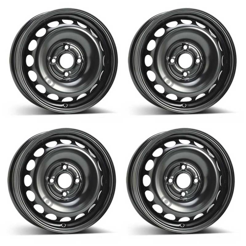 4x Alcar Stahlfelgen 4-5770 4.5Jx14 ET35 4x100 kompatibel mit Toyota Aygo von ALCAR
