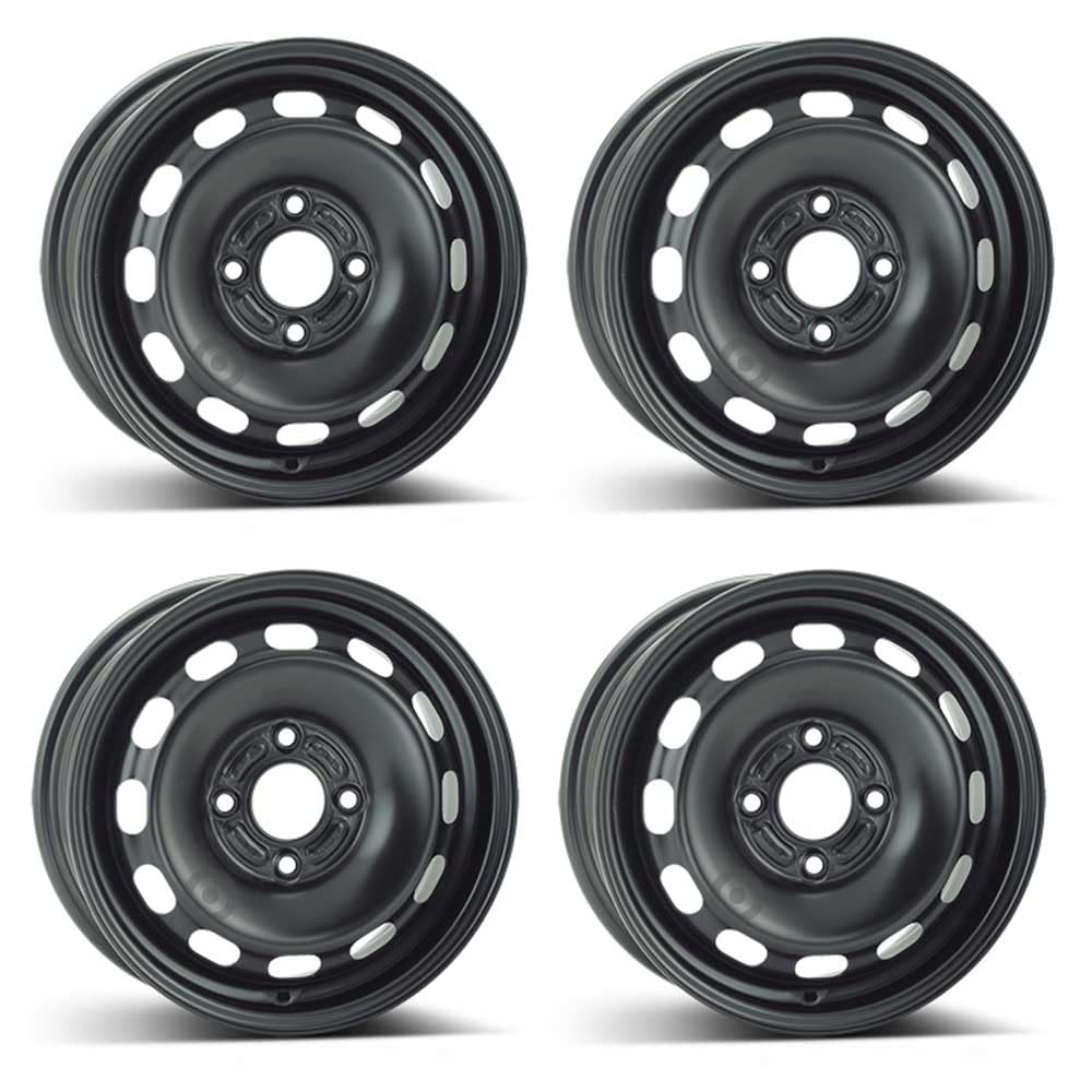 4x Alcar Stahlfelgen 4-7255 6.0Jx15 ET47,5 4x108 kompatibel mit Ford Fiesta von ALCAR