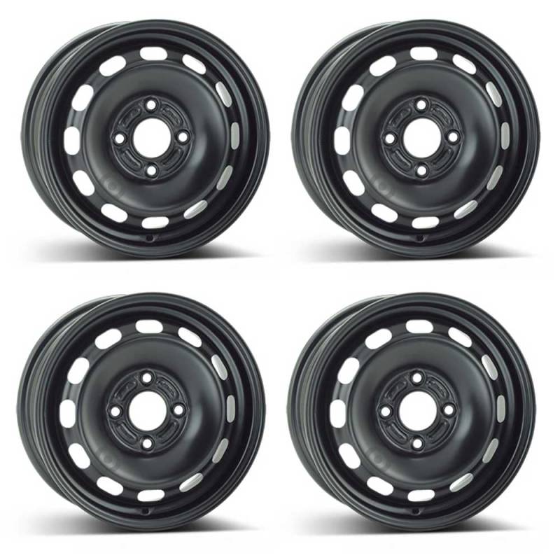 4x Alcar Stahlfelgen 4-7255 6.0Jx15 ET47,5 4x108 kompatibel mit Ford Fiesta von ALCAR