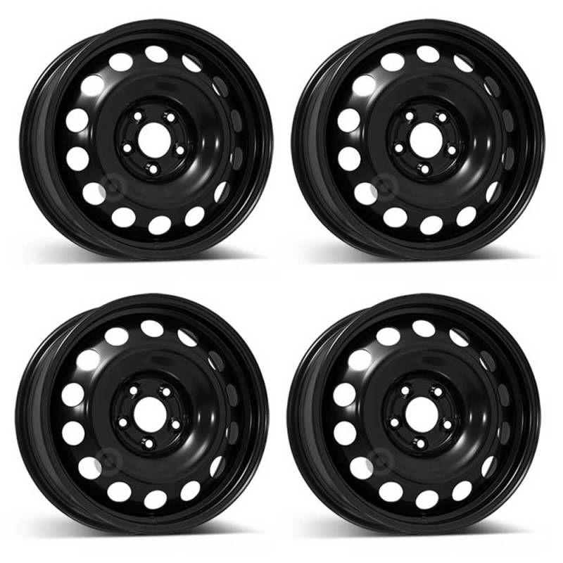 4x Alcar Stahlfelgen 4-7460 6.5Jx16 ET47 5x108 kompatibel mit Opel Combo von ALCAR