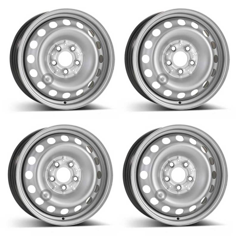 4x Alcar Stahlfelgen 4-9095 6.0Jx16 ET54 5x112 kompatibel mit Mercedes Benz Viano Vito von ALCAR
