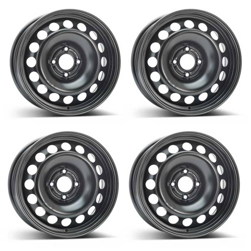 4x Alcar Stahlfelgen 4-9432 6.5Jx16 ET20 4x108 kompatibel mit Opel Crossland X von ALCAR