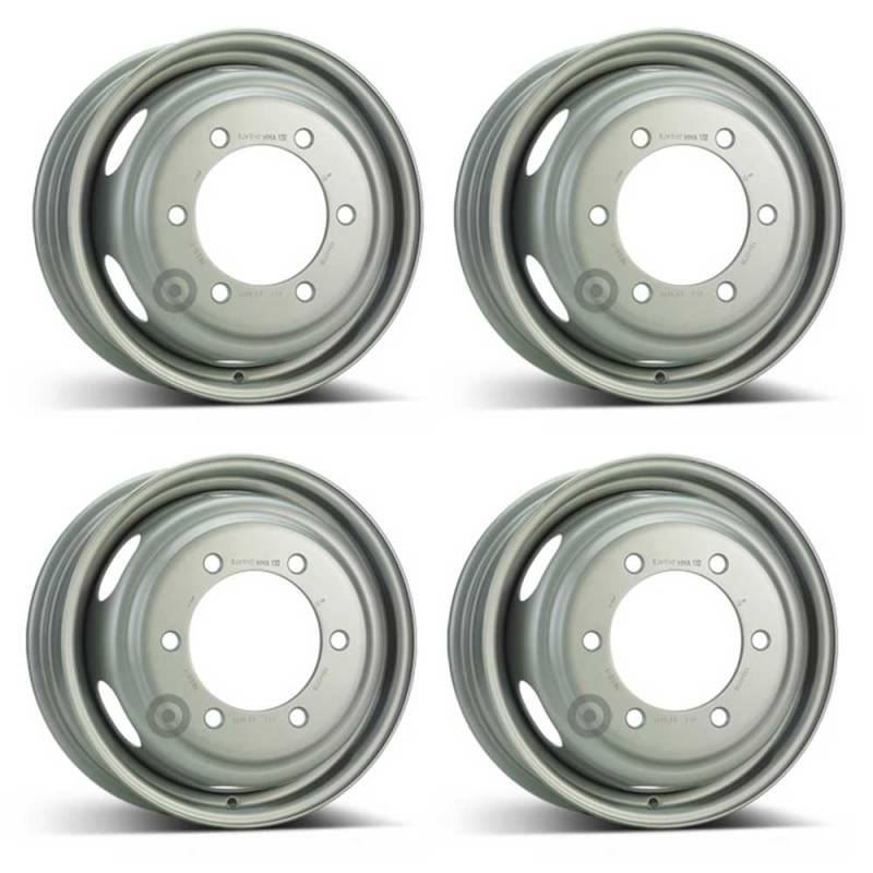 4x Alcar Stahlfelgen 4-9471 6.0Jx16 ET123 6x205 kompatibel mit Mercedes Benz Sprinter von ALCAR
