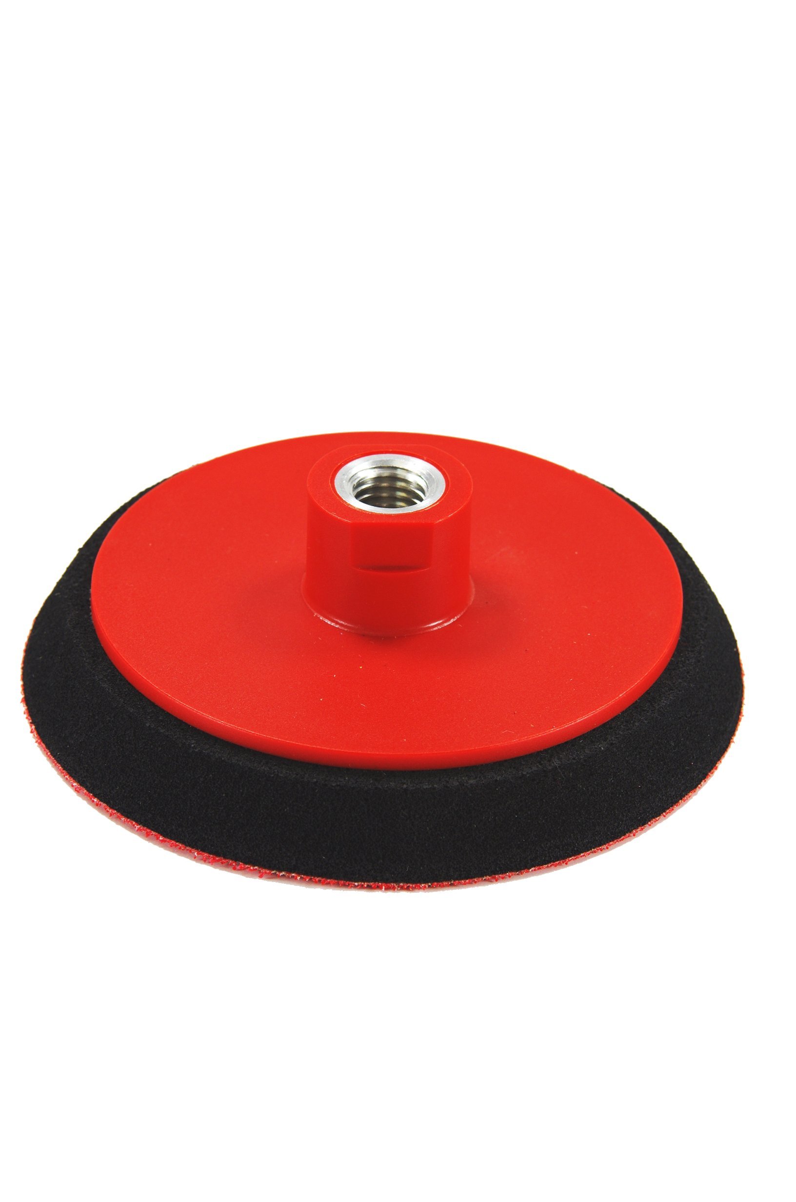 ALCLEAR 60123F Profi-Stützteller Fest, Durchmesser: 123 mm für Autopflege und Autopolitur mit Poliermaschine und Polierschwamm von ALCLEAR