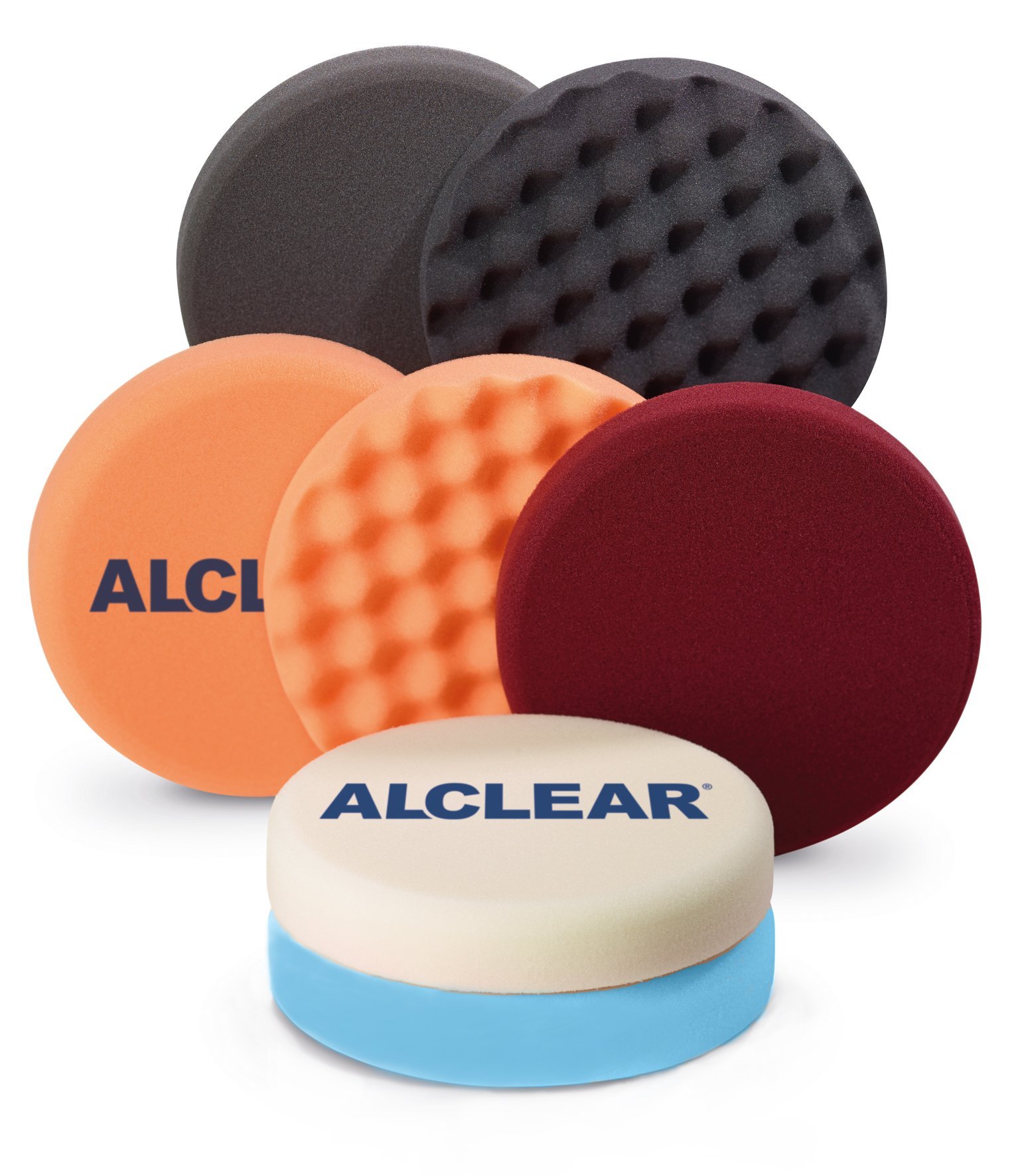 ALCLEAR 8201200 Polierpad Probierset, Polierschwämme für Autopolitur mit Poliermaschine, Autopflege Set, Kratzer entfernen Lack ALCLEAR 8201200 Polierpad Probierset, Polierschwämme für Autopolitur mit Poliermaschine, Autopflege Set, Kratzer entfernen Lack von ALCLEAR