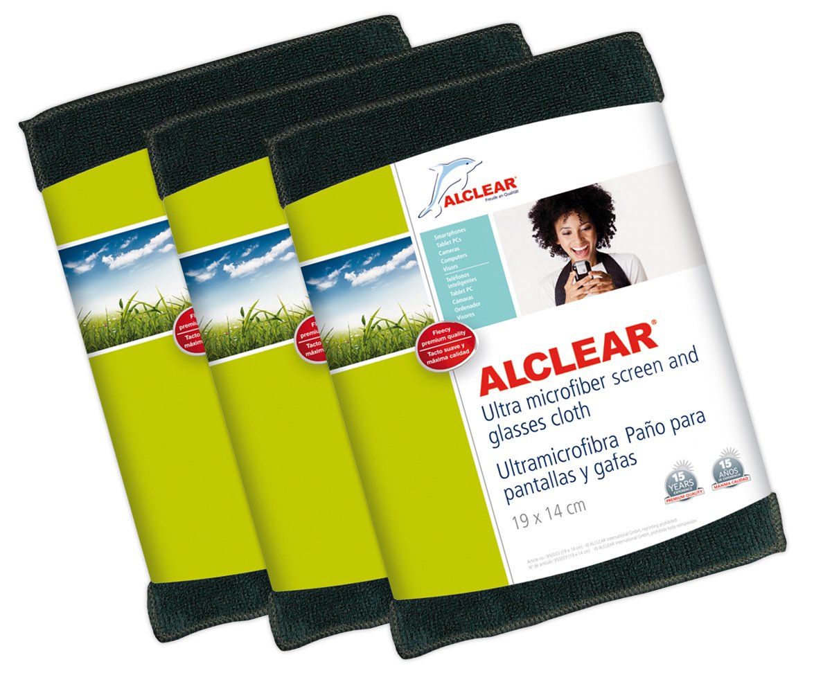 ALCLEAR 950003 Tuch von Display Spezialtücher und Brille, 19 x 14 cm, anthrazit 3 Stück ALCLEAR 950003 Tuch von Display Spezialtücher und Brille, 19 x 14 cm, anthrazit 3 Stück von ALCLEAR