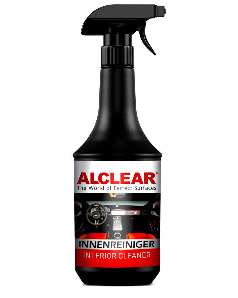 ALCLEAR 721IR Premium Auto Innenreiniger mit Tiefenwirkung für Cockpit, Polster, Leder, Innenraum, Armaturenbrett Pkw Pflege, 1.000 ml von ALCLEAR