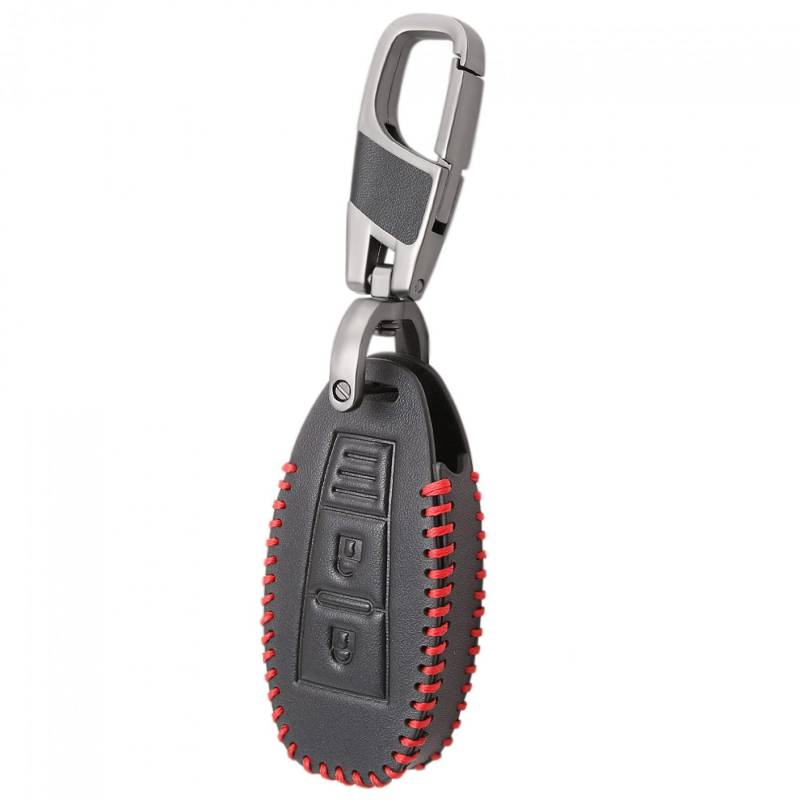 ALIANQ Leder Auto Remote Key Protector Case Cover Shell Schlüsselanhänger Zubehör 2 Tasten für Suzuki Swift Sport SX4 SCORSS Grand Vitara von ALIANQ