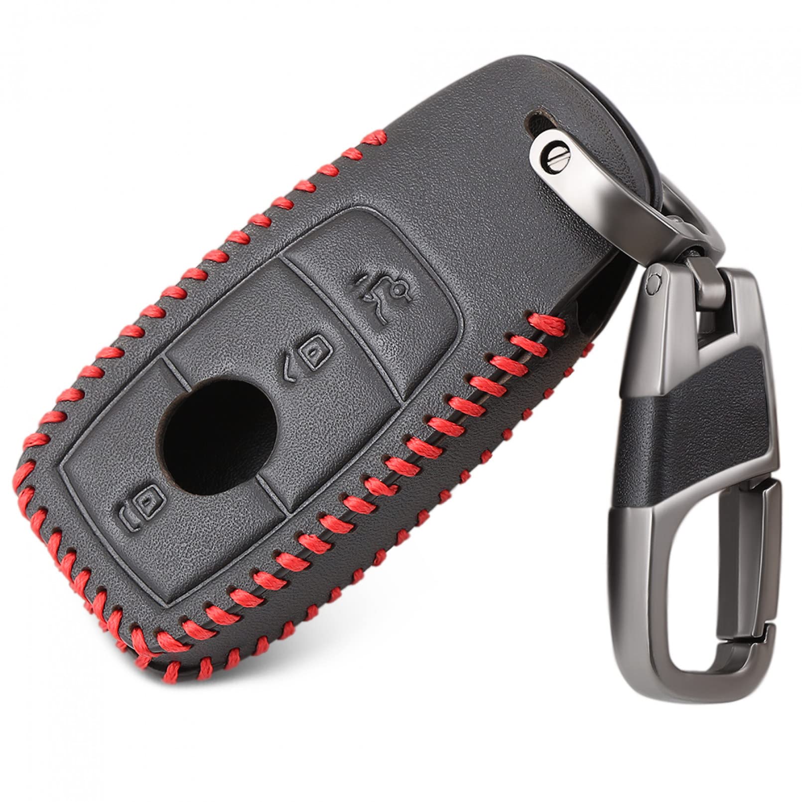 Leder Auto Remote Key Protector Case Cover Shell Schlüsselanhänger Zubehör für Mercedes Benz 2017 E-Klasse W213 2018 S-Klasse von ALIANQ