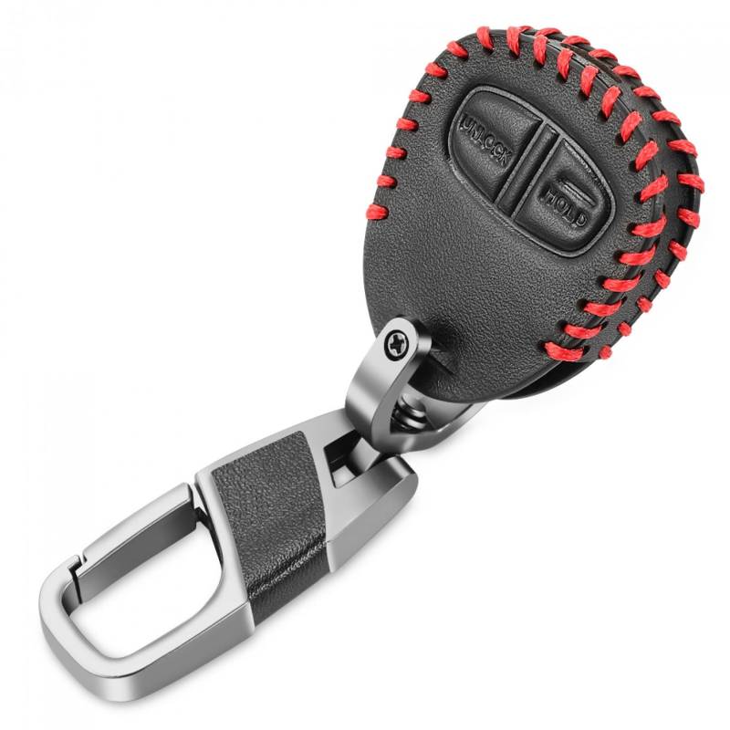 Leder Auto Remote Key Protector Case Cover Shell Schlüsselanhänger Zubehör für Mitsubishi Outlander ASX Colt Lancer Grandis Pajero Sport von ALIANQ